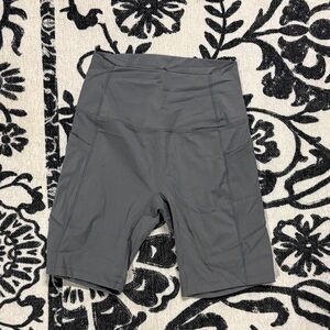 Born Primitive Gray Bike Shorts